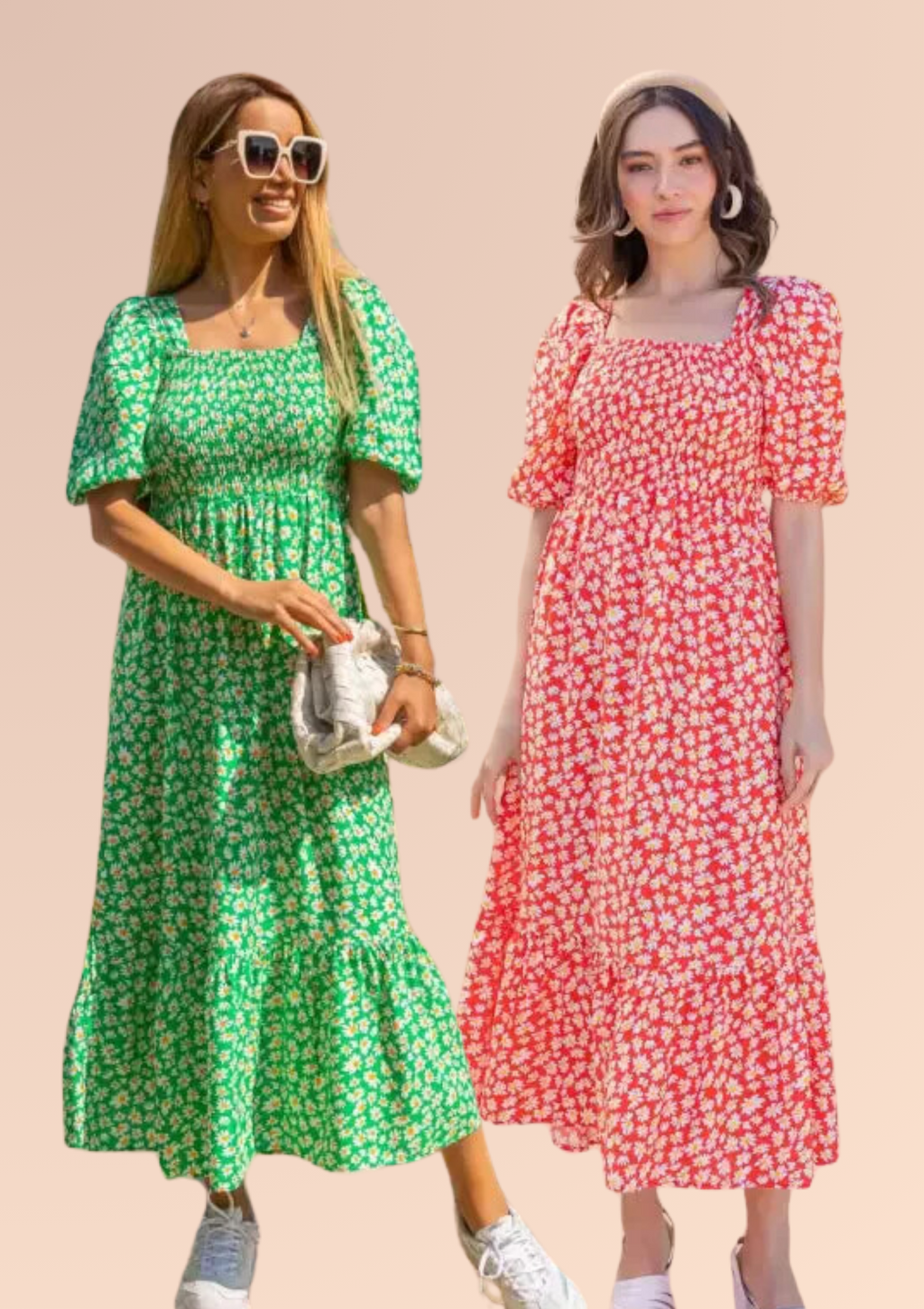 Classy Printed Maxi Dress Combo 6