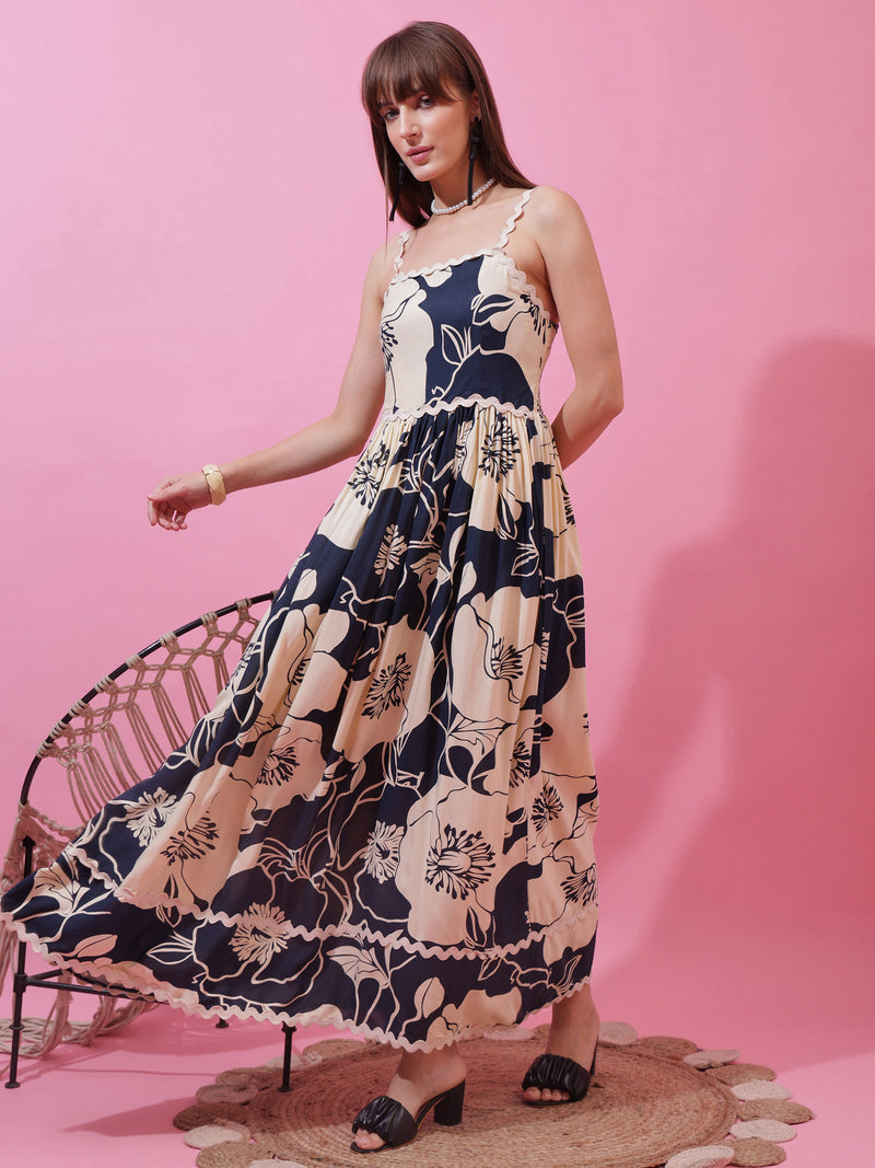 Strappy Charm Fit & Flare Dress
