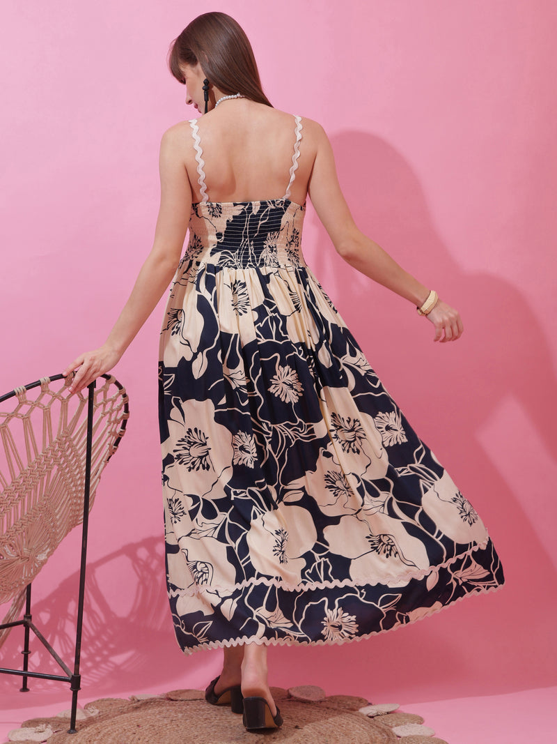 Strappy Charm Fit & Flare Dress