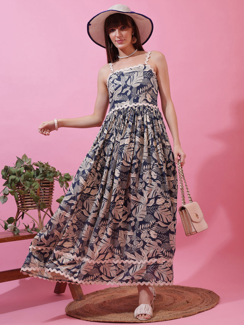Breezy Charm Spaghetti Dress