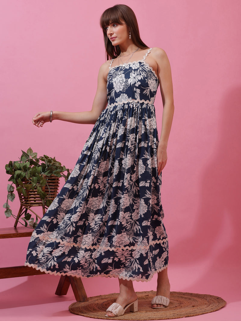 Skyline Grace Shoulder Straps Maxi Dress