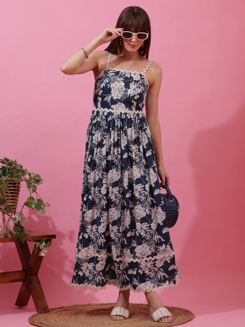 Skyline Grace Shoulder Straps Maxi Dress