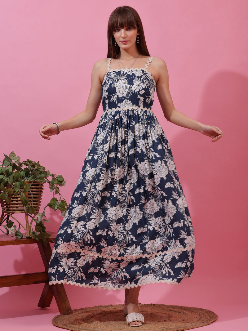Skyline Grace Shoulder Straps Maxi Dress