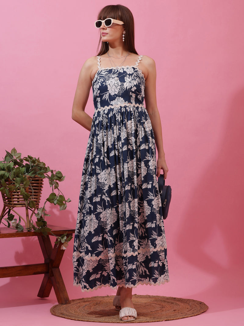 Skyline Grace Shoulder Straps Maxi Dress