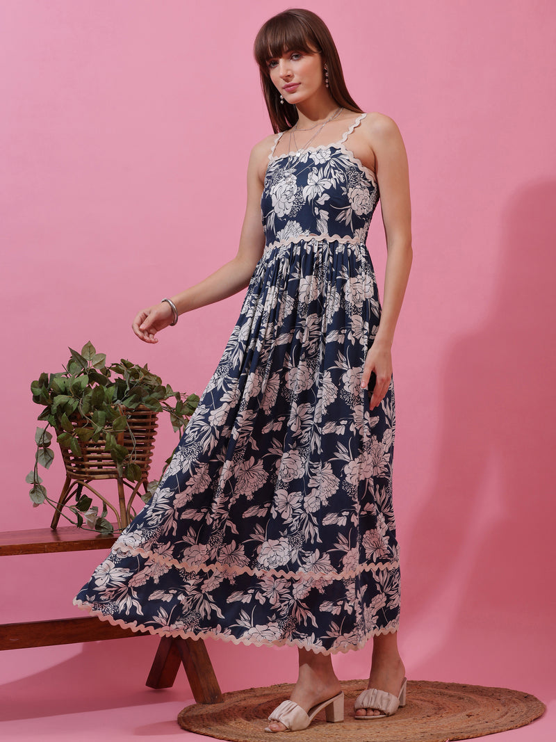Skyline Grace Shoulder Straps Maxi Dress
