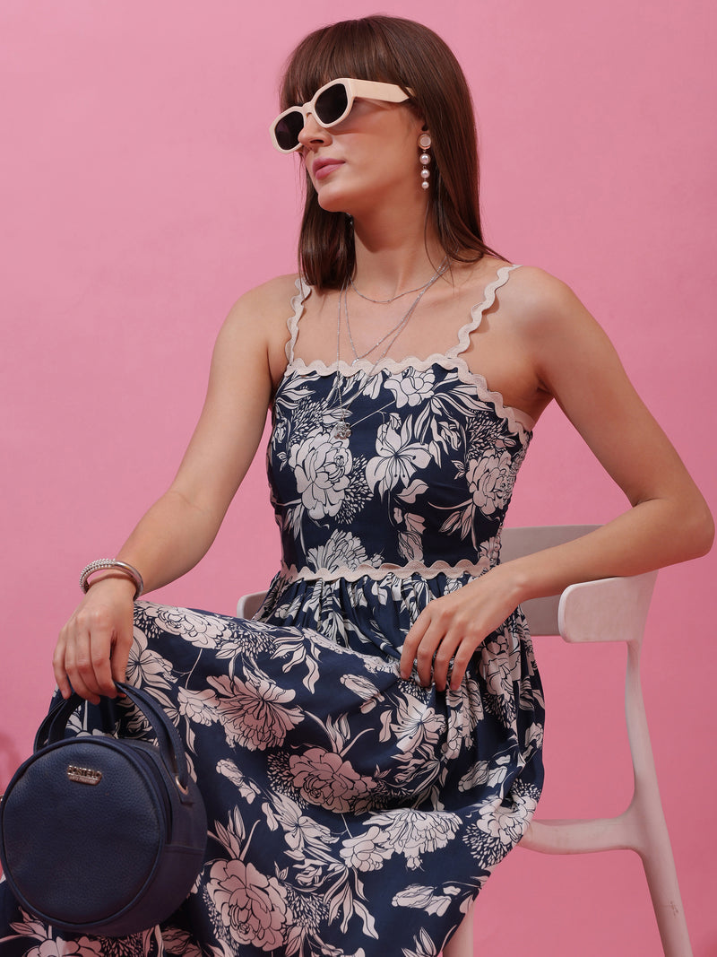 Skyline Grace Shoulder Straps Maxi Dress
