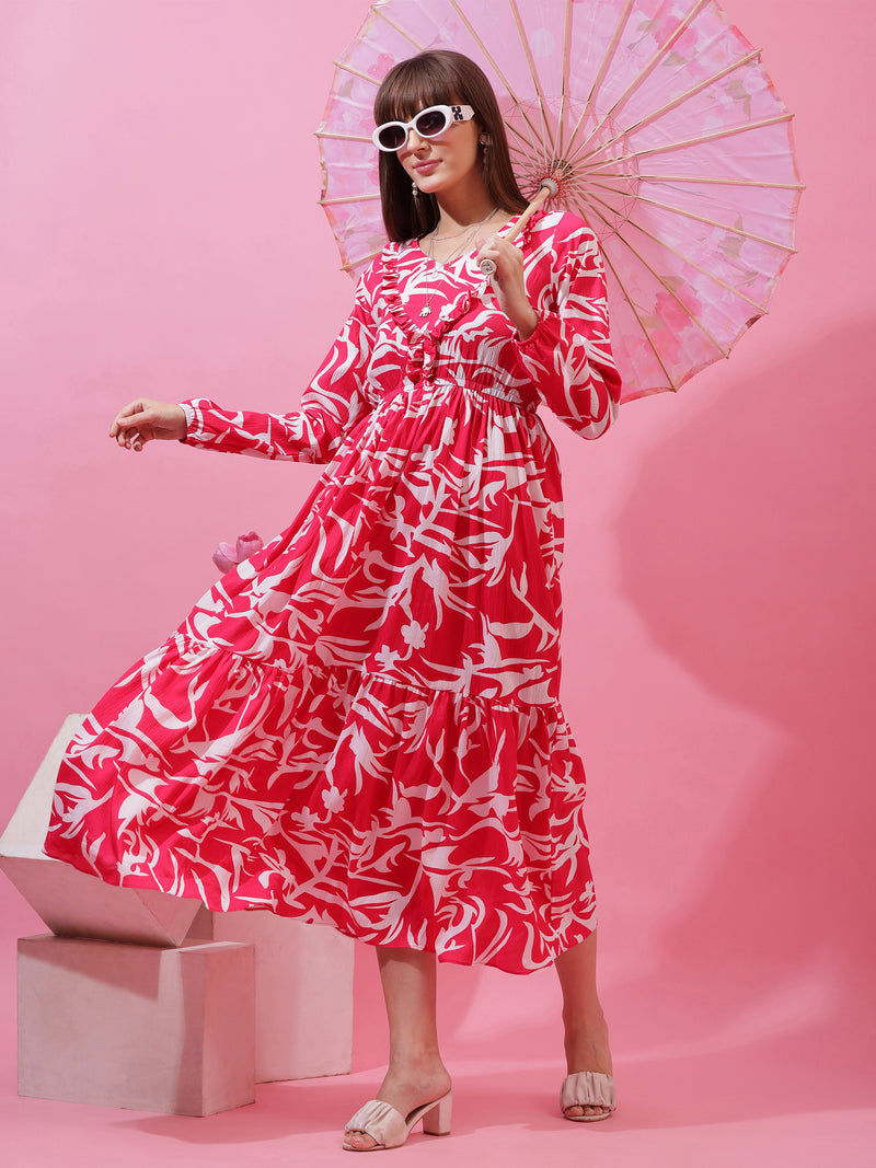 Timeless Charm Fit & Flare Midi Dress