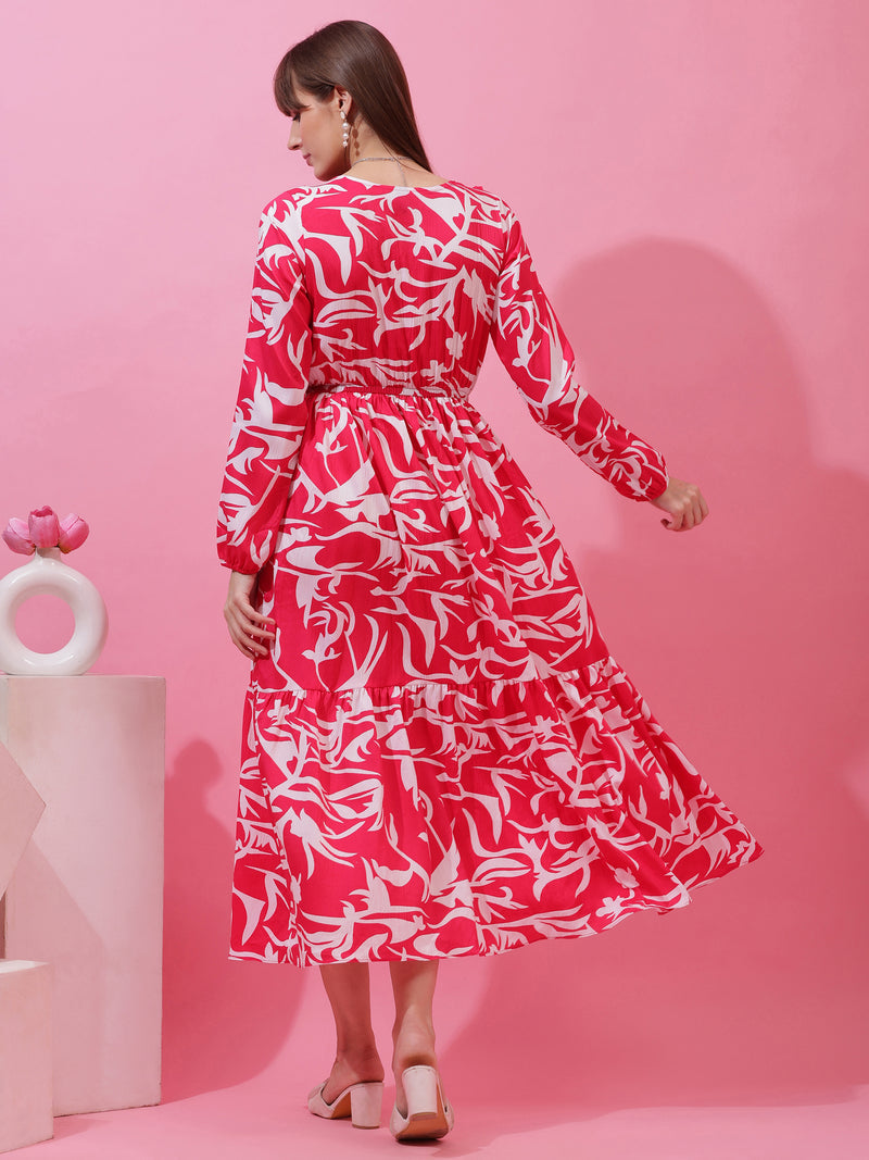 Timeless Charm Fit & Flare Midi Dress