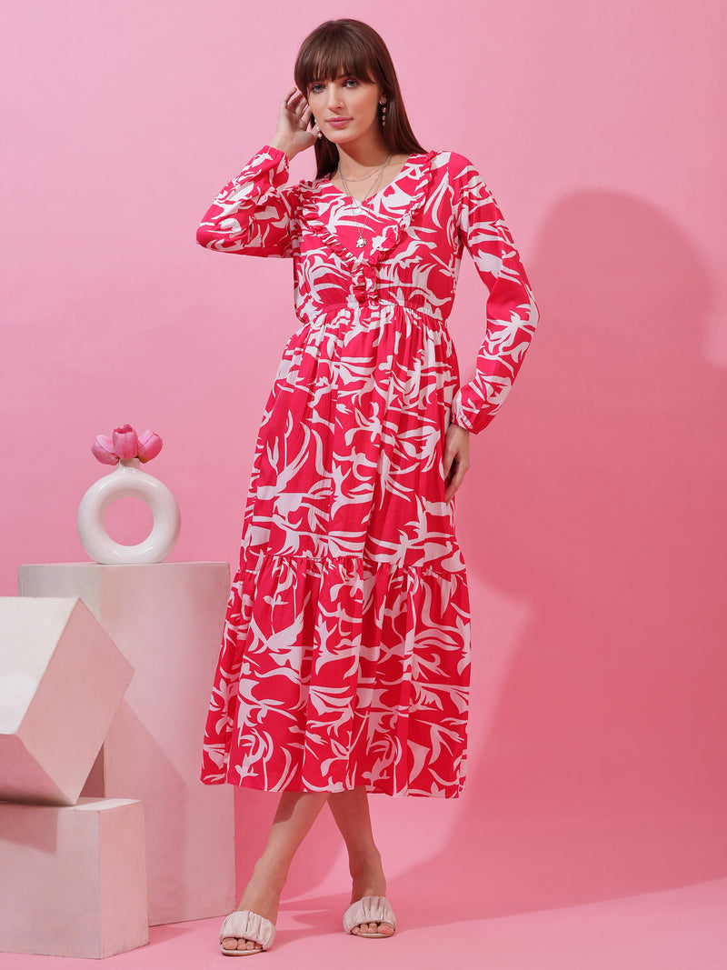 Timeless Charm Fit & Flare Midi Dress