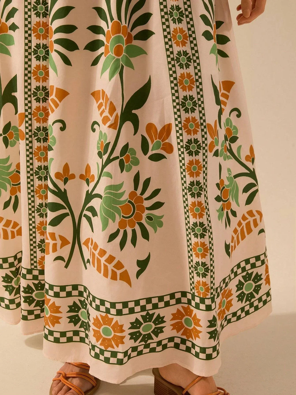 Meadow Bloom Floral Maxi Dress