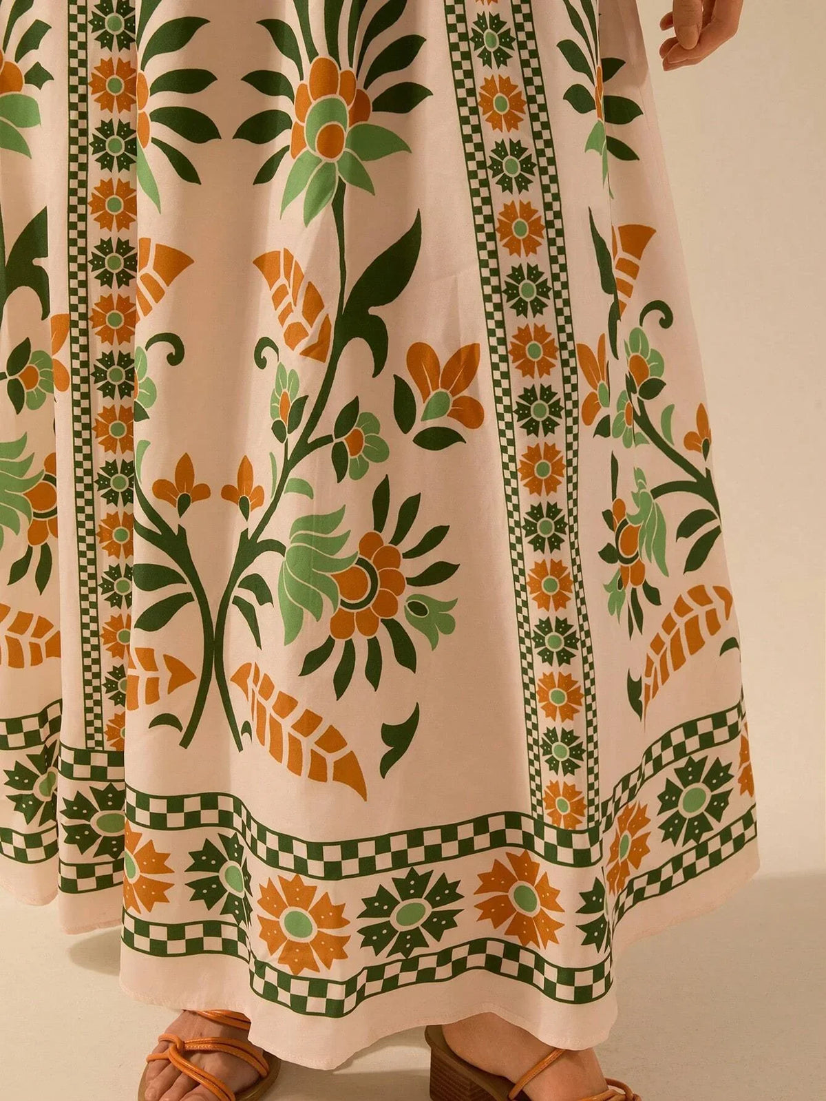 Meadow Bloom Floral Maxi Dress