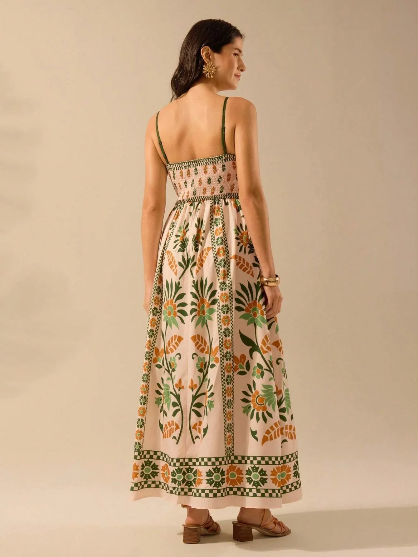 Meadow Bloom Floral Maxi Dress