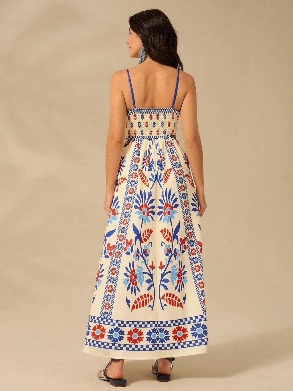 Bluebell Bloom Floral Maxi Dress