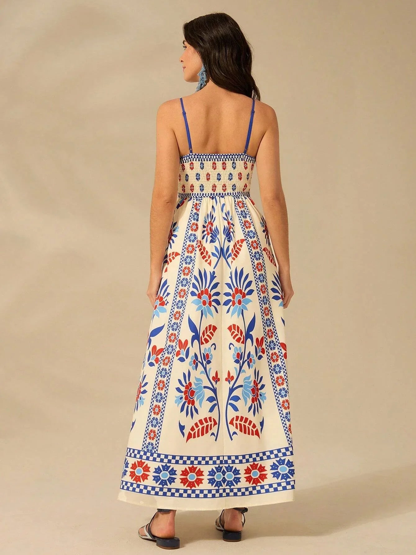 Bluebell Bloom Floral Maxi Dress