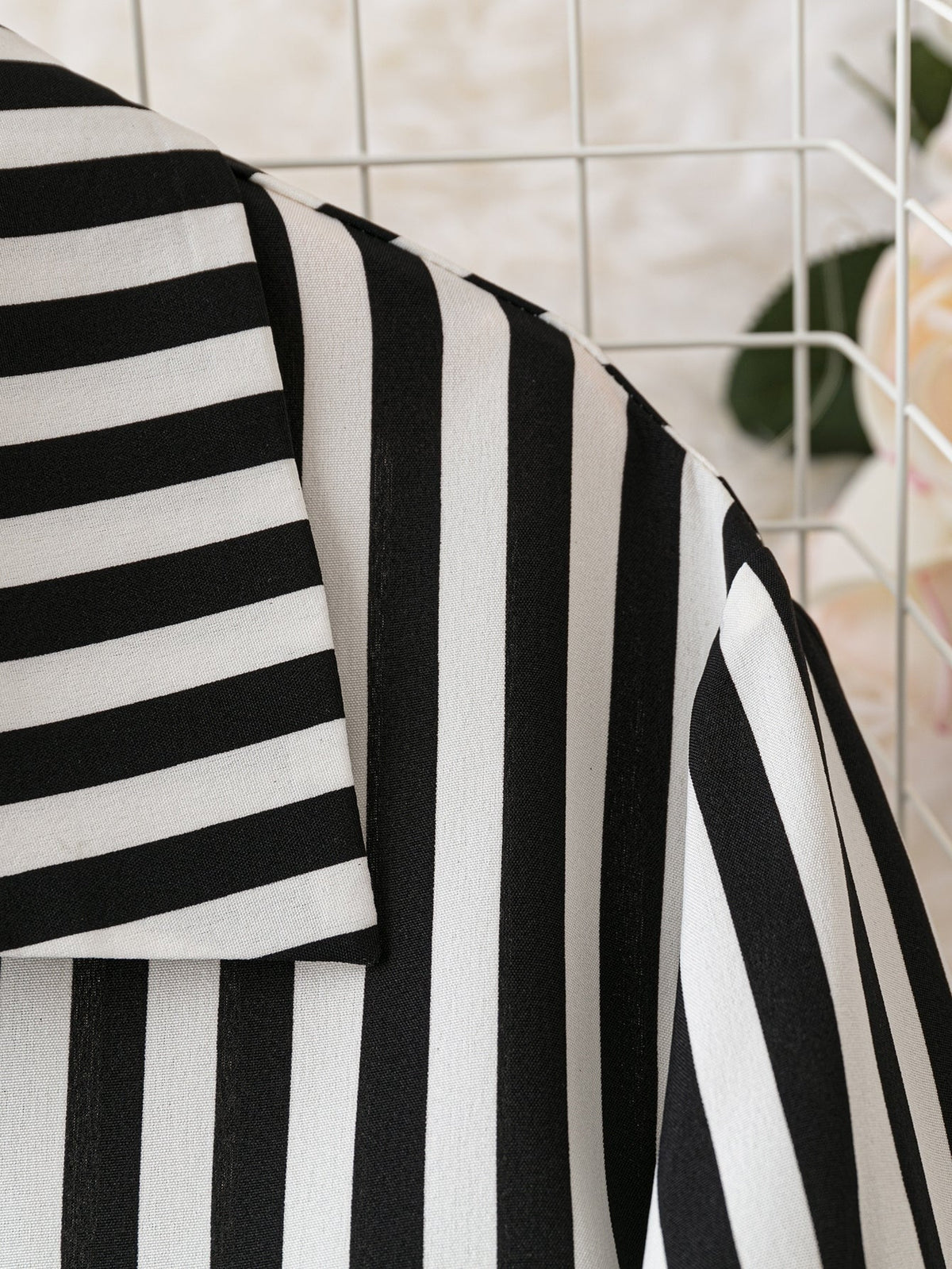Modern Muse Striped Shirt Dress
