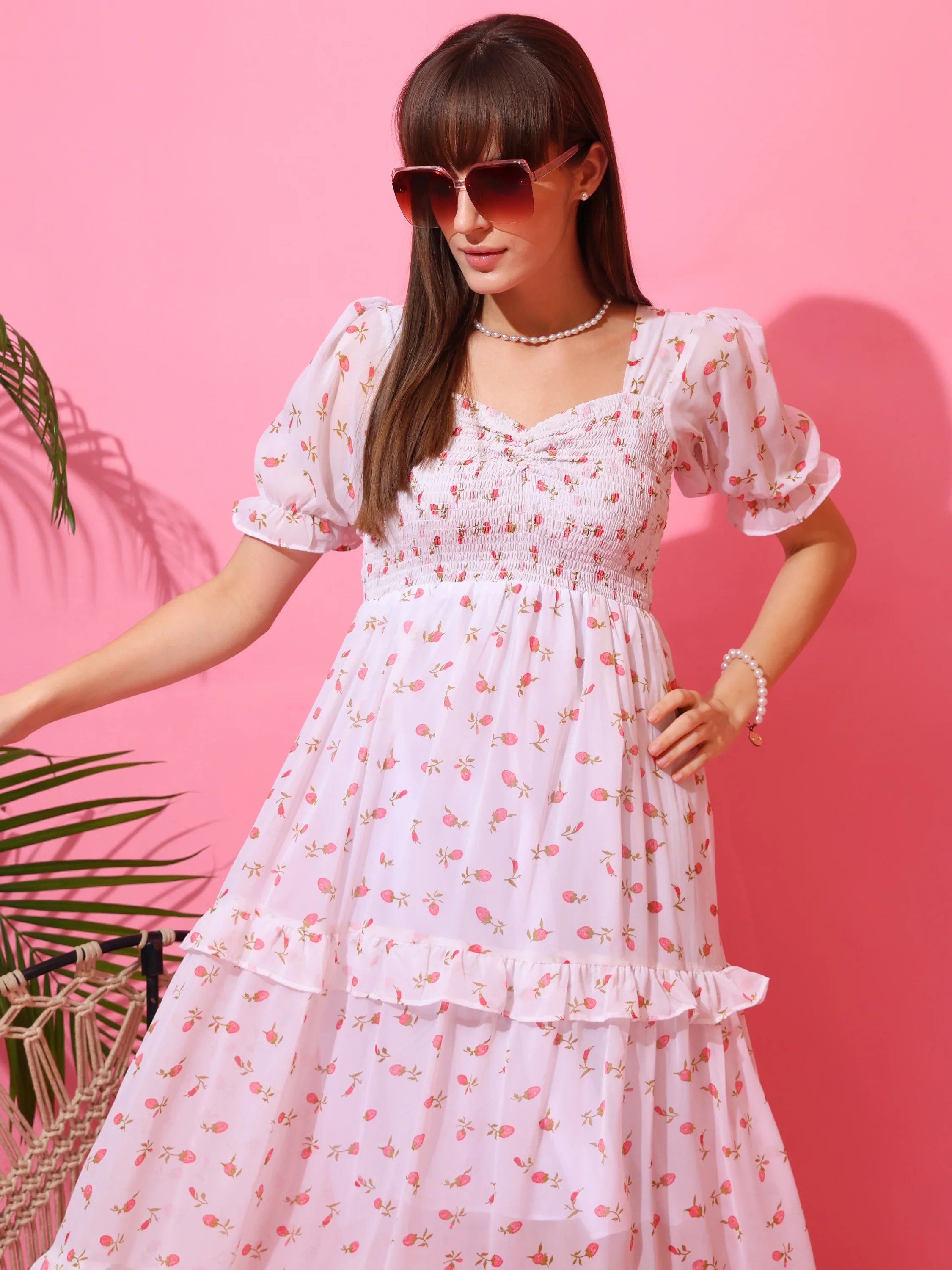 Blossom Whisper Floral Maxi Dress