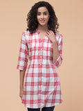 Timeless Check Charm Cotton Tunic