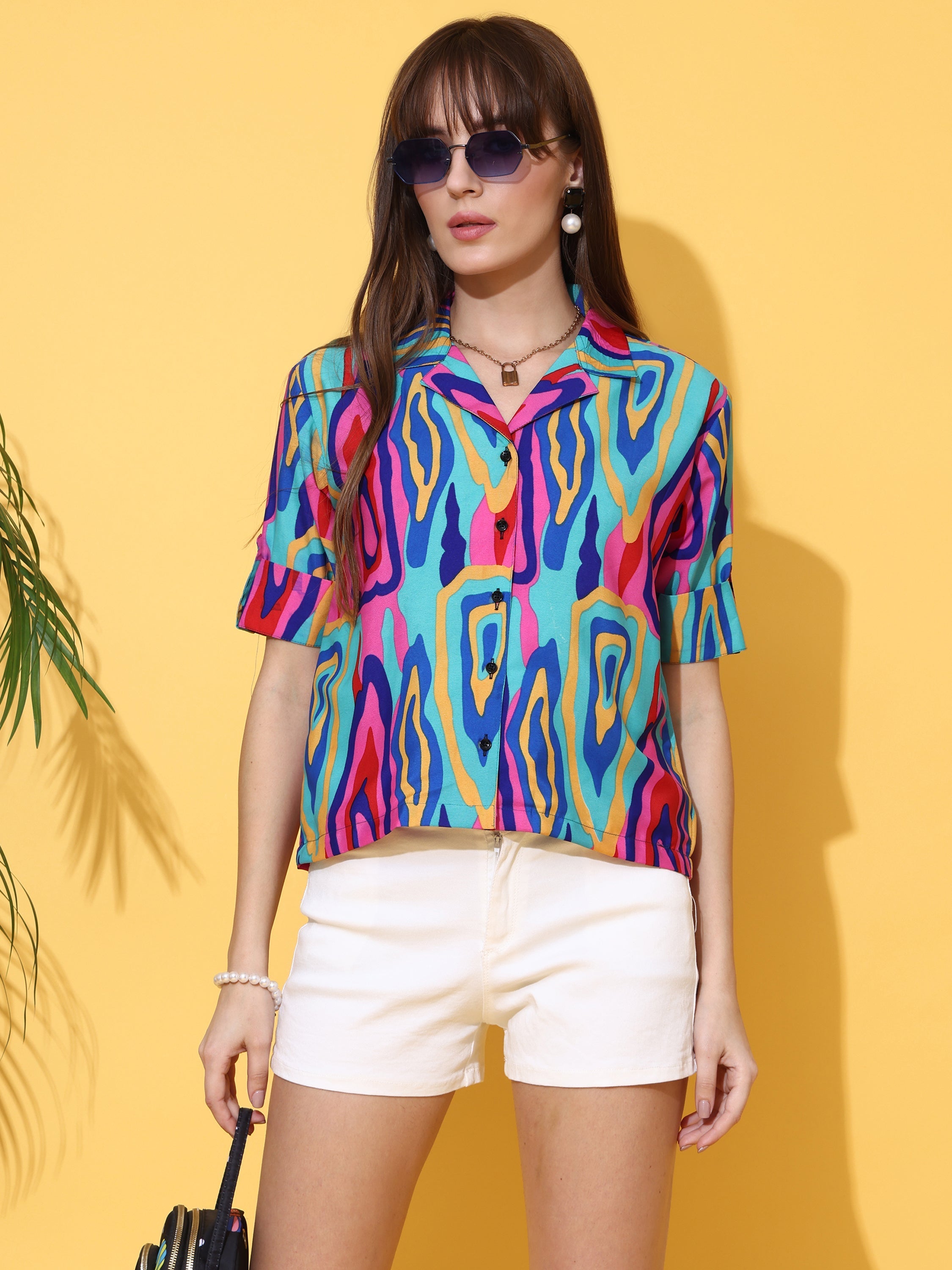 Multicolour Mirage Printed Shirt