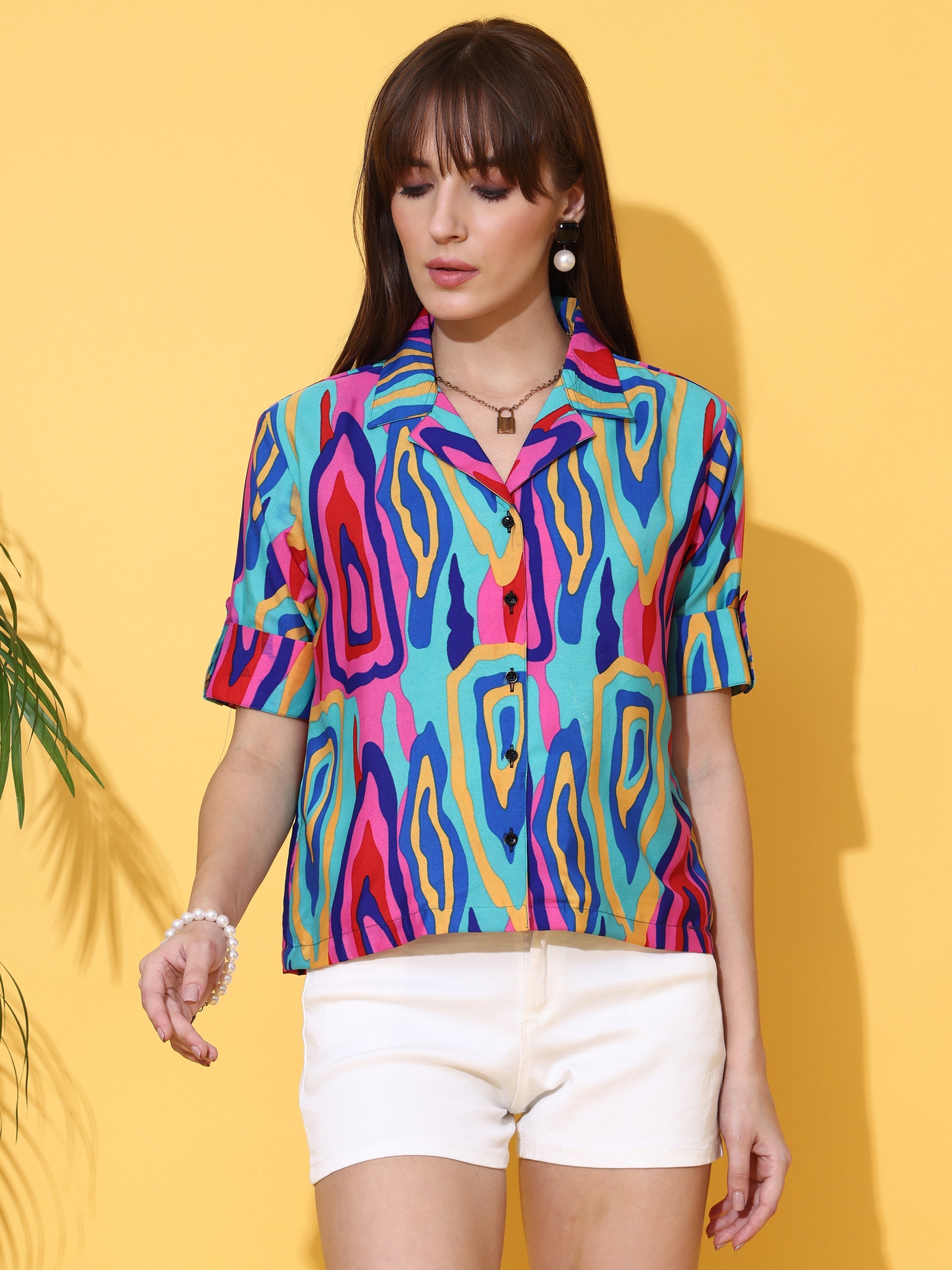Multicolour Mirage Printed Shirt