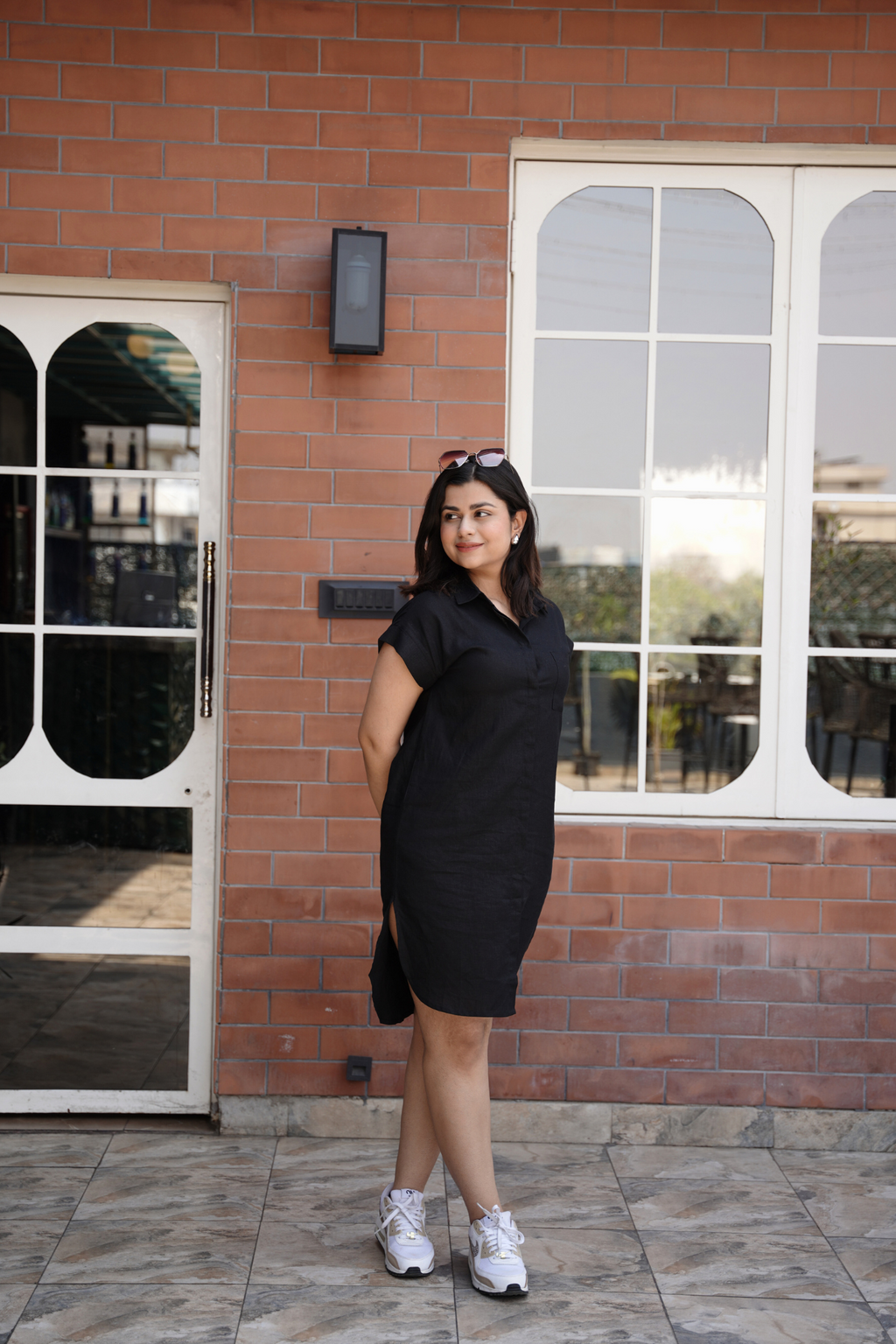 Breezy Linen Shirt Dress