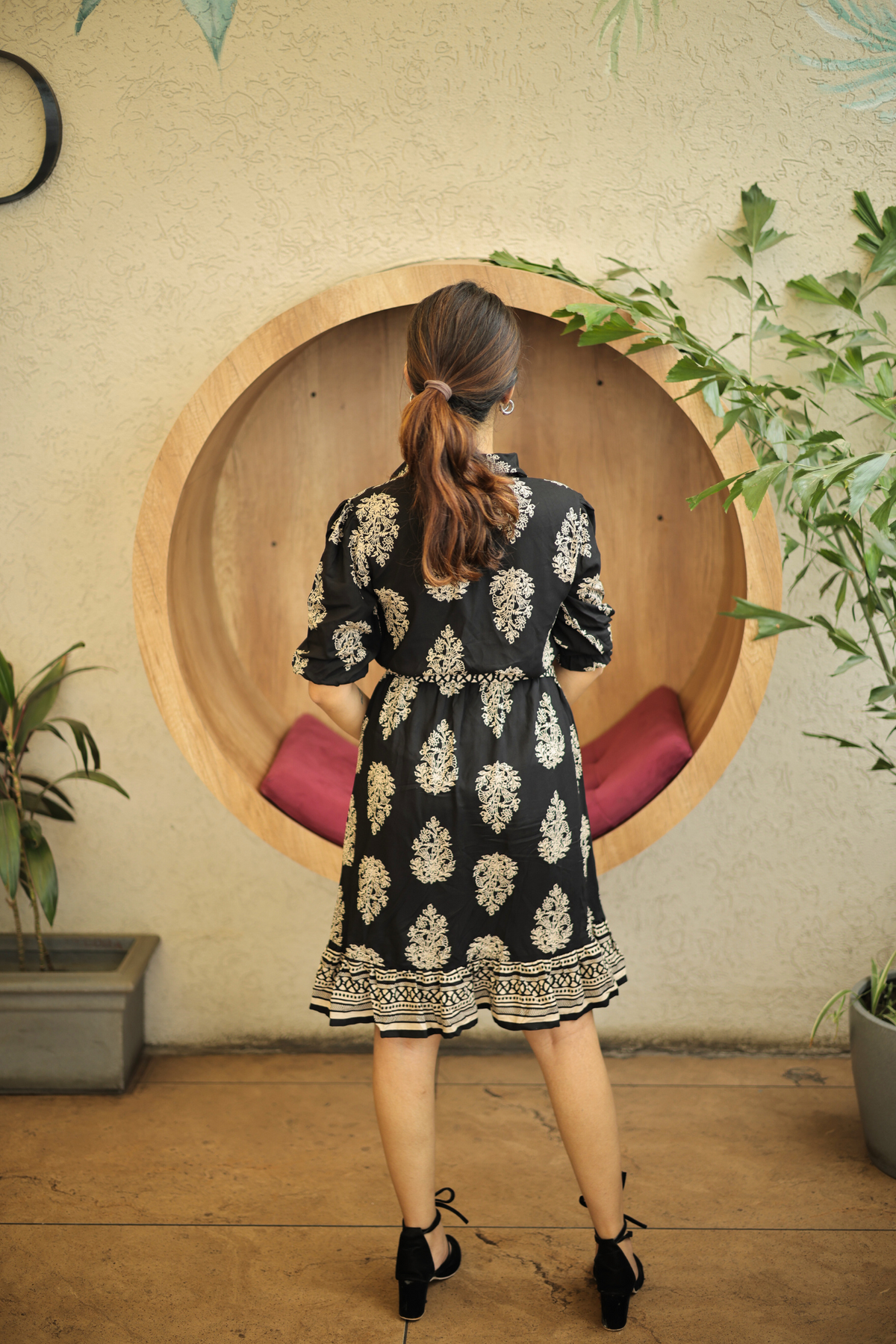 Radiant Rayon Casual Chic Dress