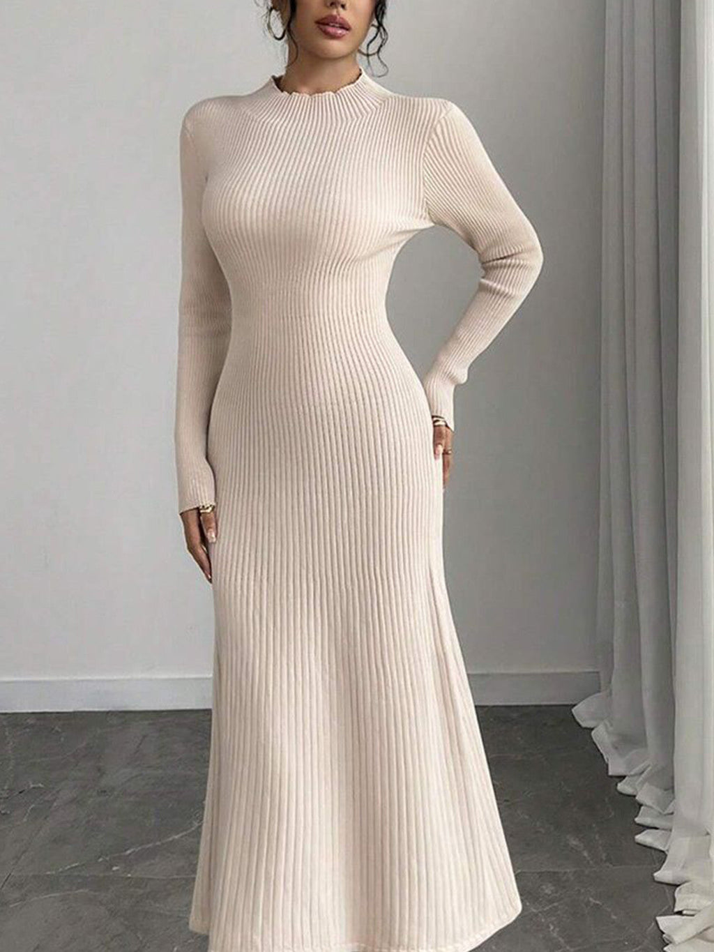 Classic Charm Luxe Bodycon Dress