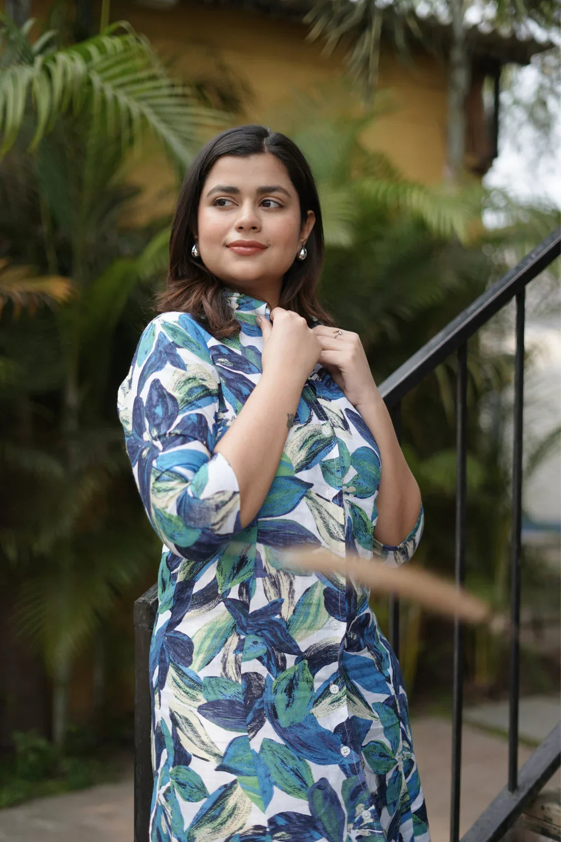 Classic Rayon Shirt Dress
