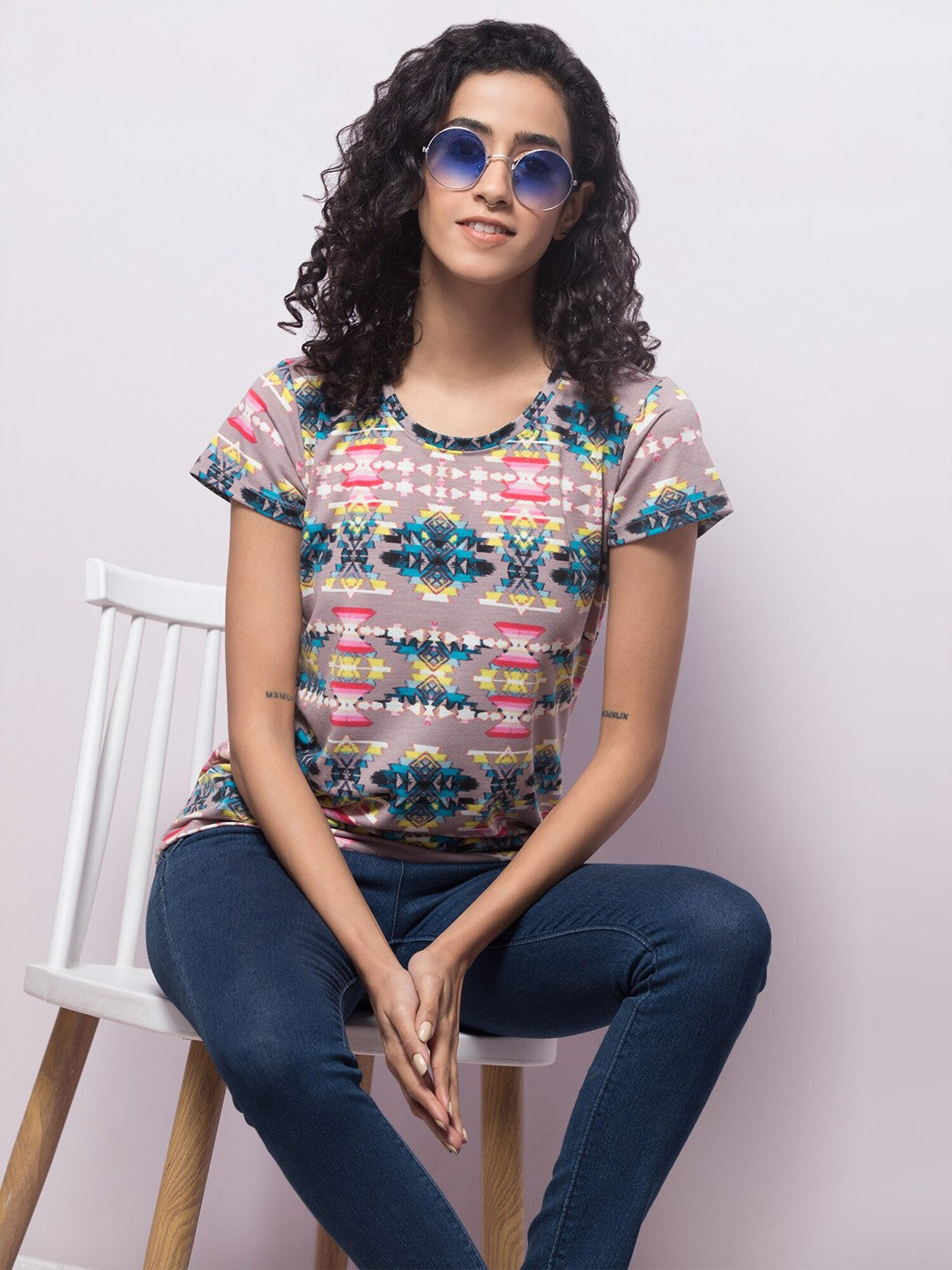 Vibrant Geometry T-Shirt