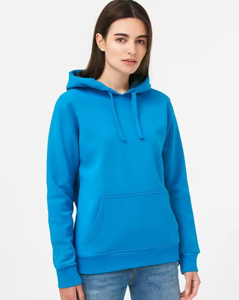 Midnight Blue Cozy Hooded Pullover