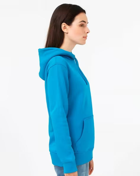 Midnight Blue Cozy Hooded Pullover