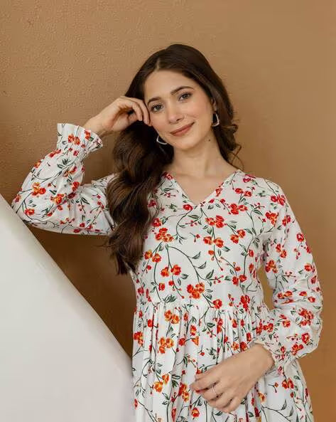 Sunshine Floral Elegance Maxi Dress