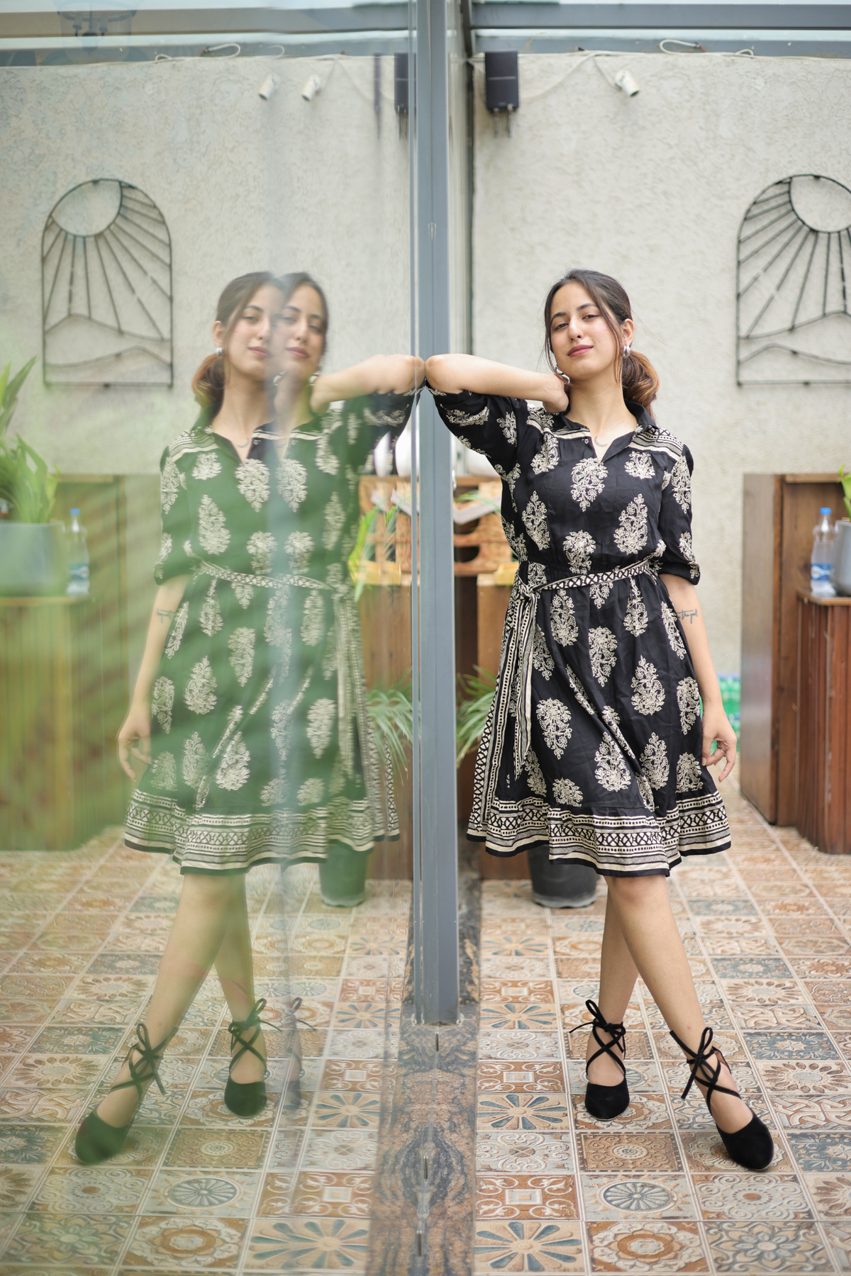 Radiant Rayon Casual Chic Dress