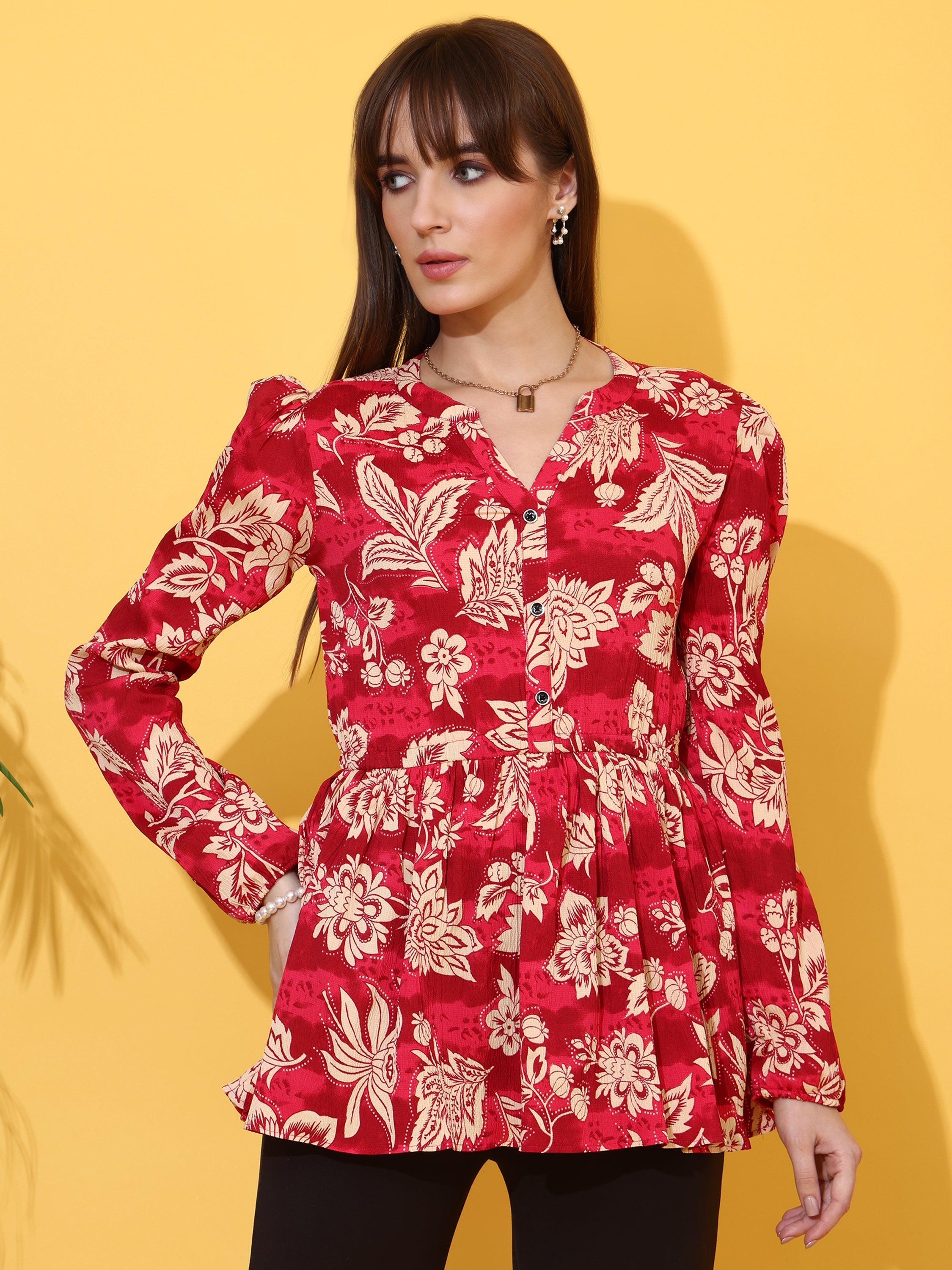 Scarlet Bliss Printed Top
