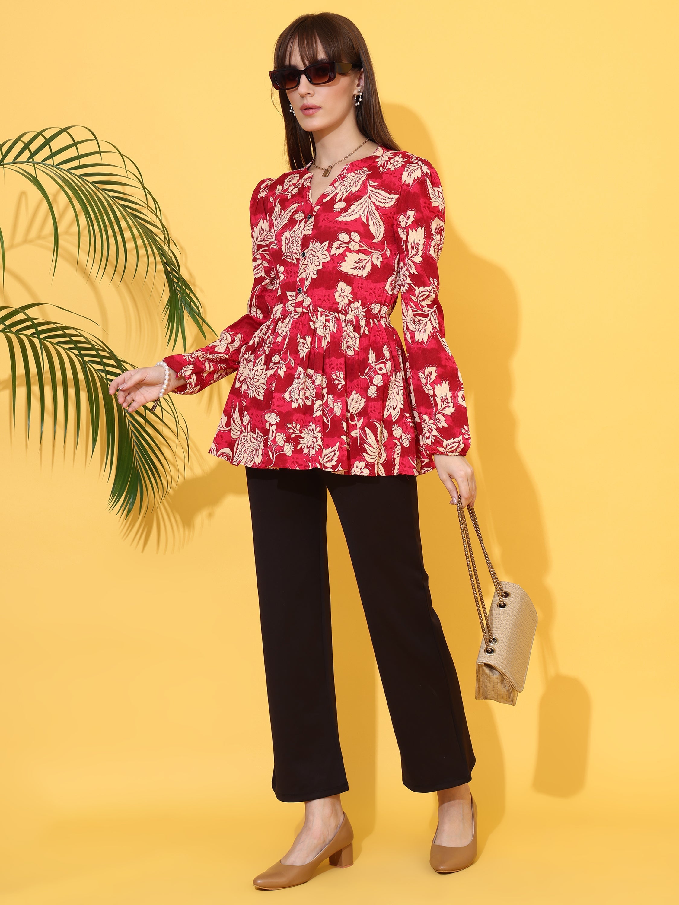 Scarlet Bliss Printed Top