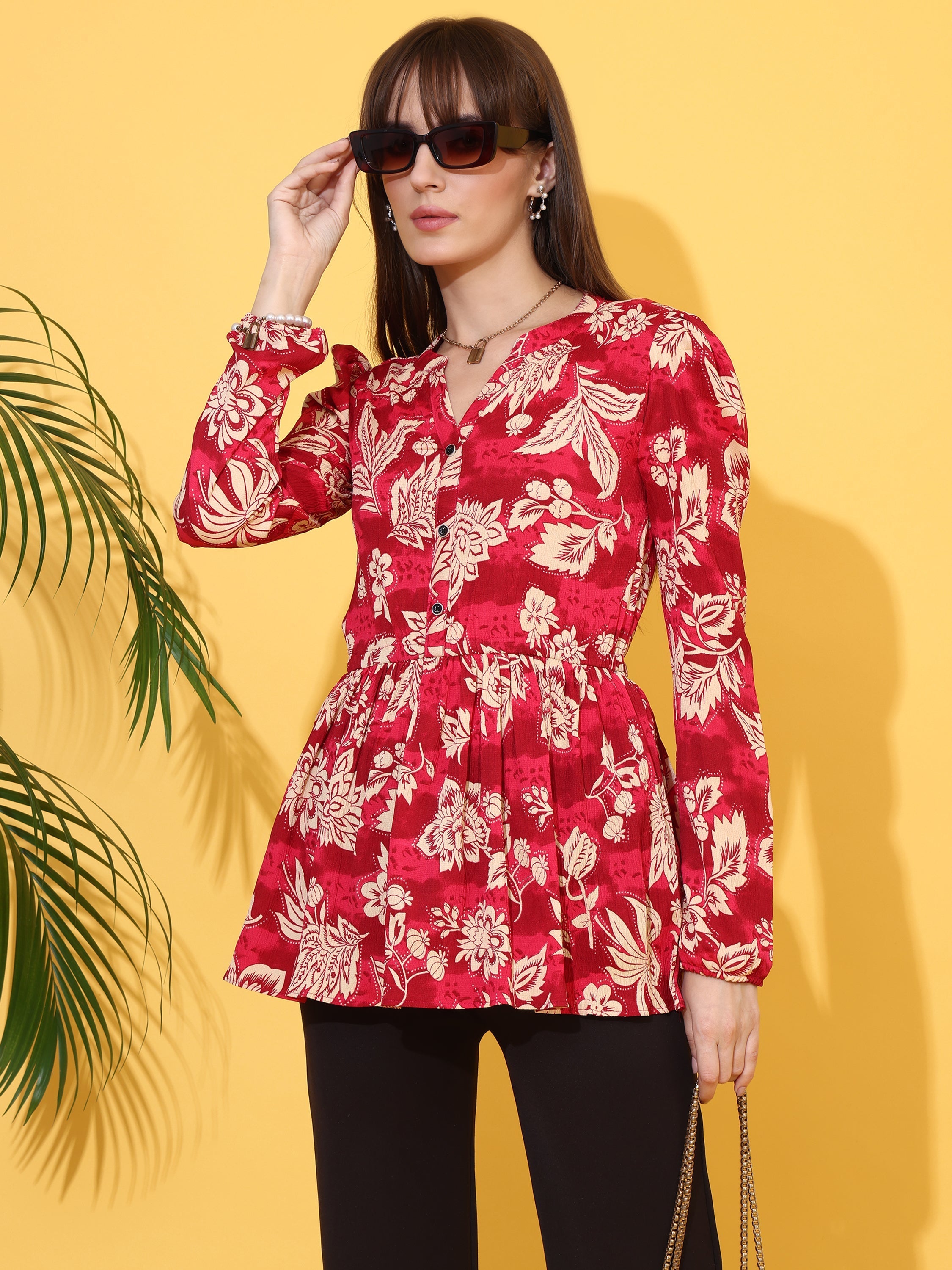 Scarlet Bliss Printed Top