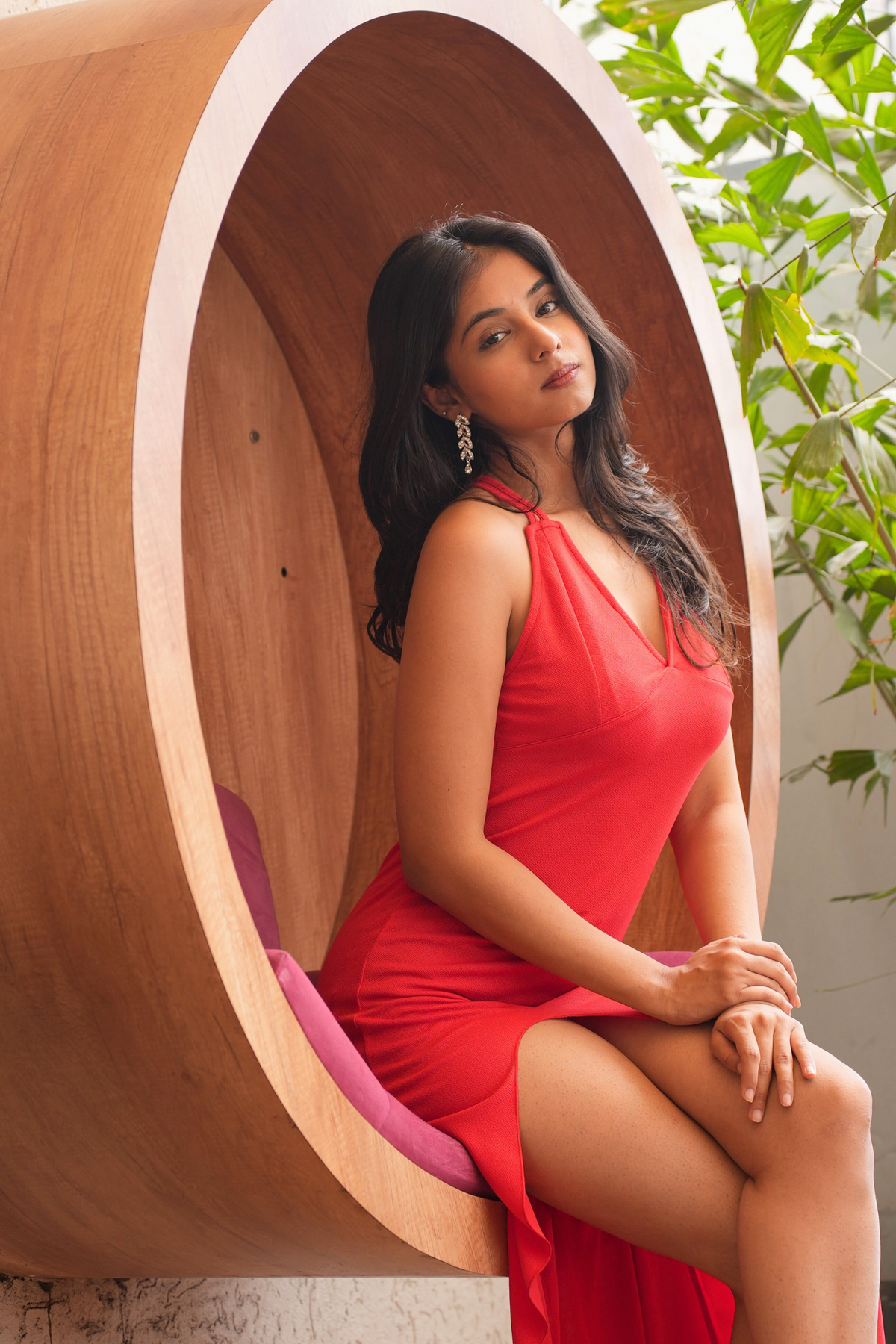 Ebony Elegance Bodycon Dress