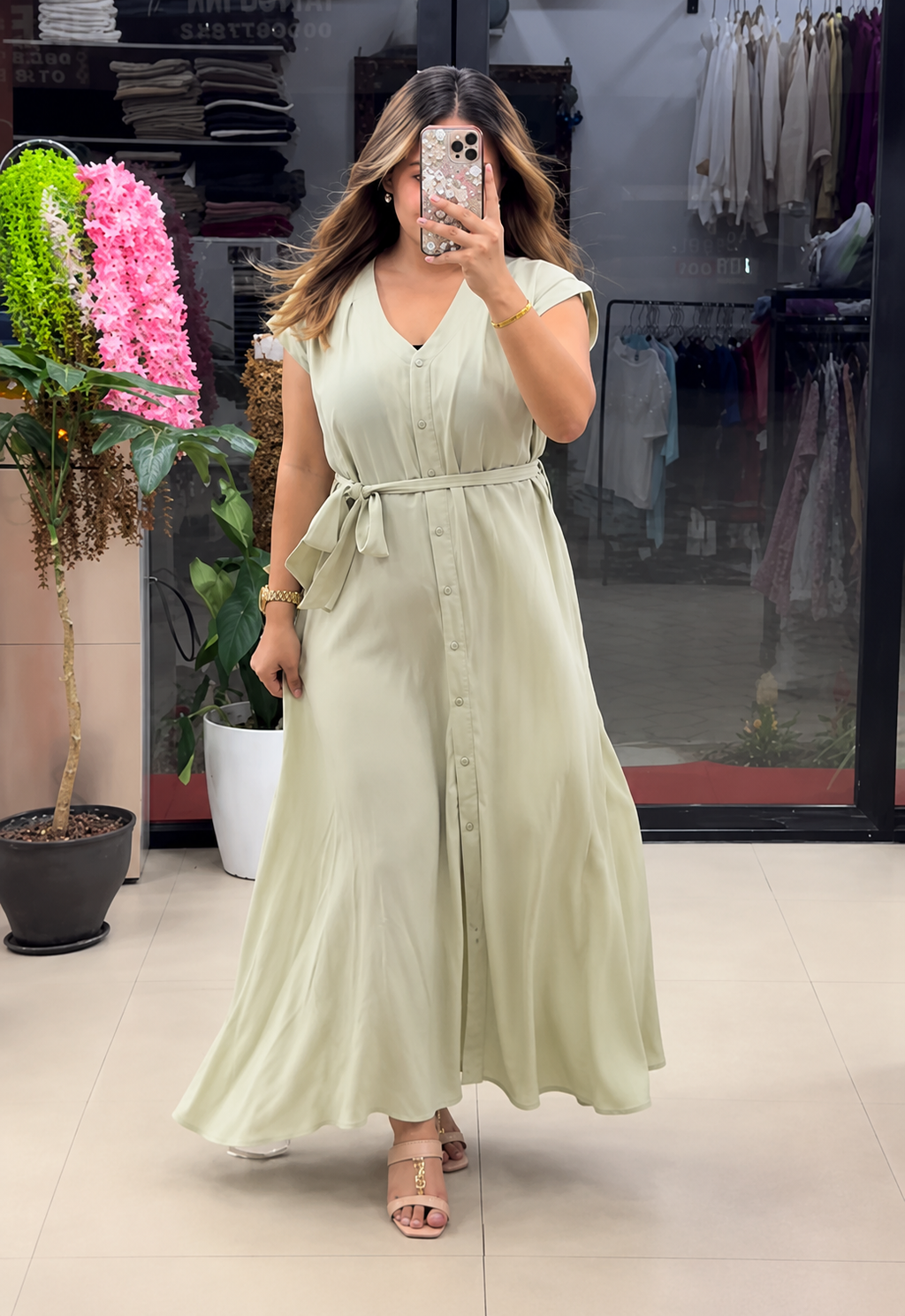 Pista Rayon Dress for Women