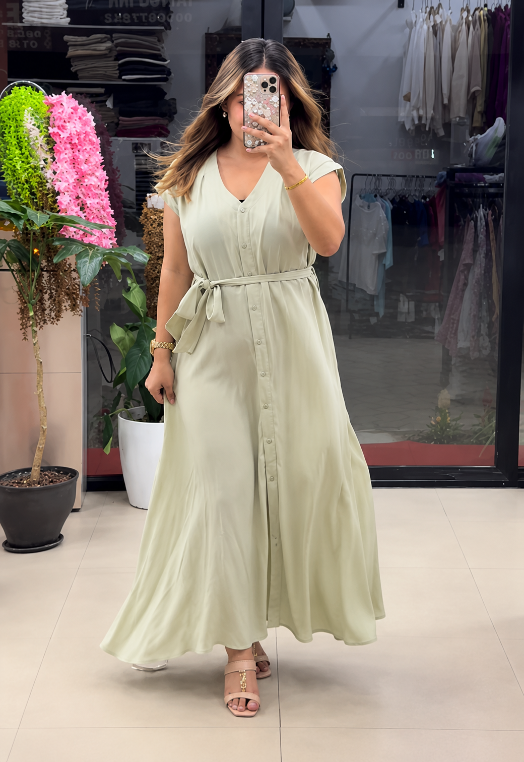 Pista Rayon Dress for Women