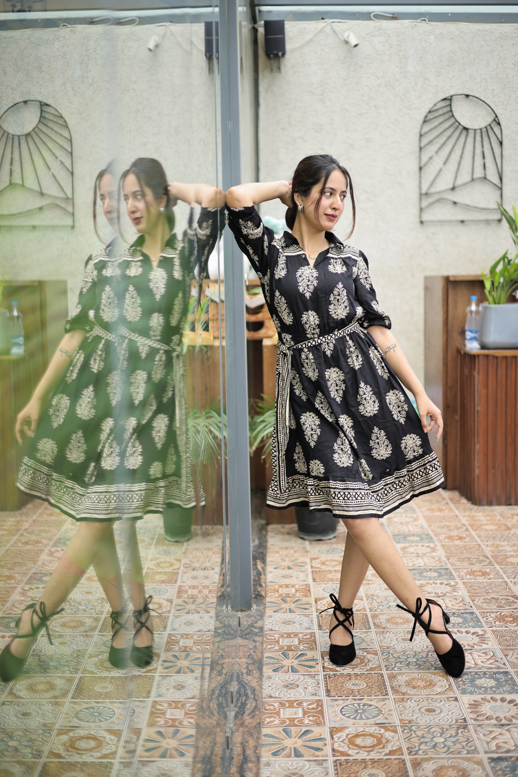 Radiant Rayon Casual Chic Dress
