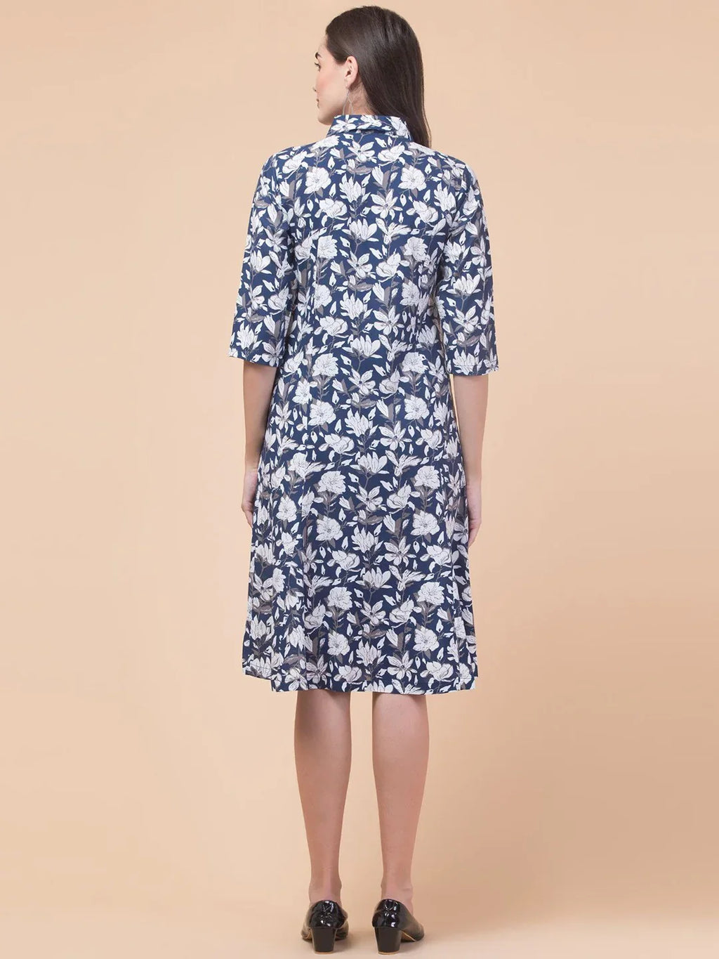 Classic Rayon Shirt Dress