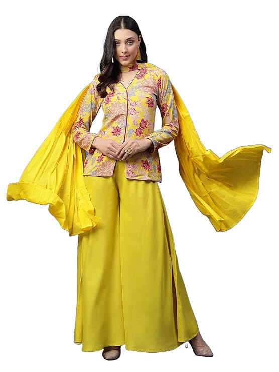 Sunshine Blossom Floral Kurta Set
