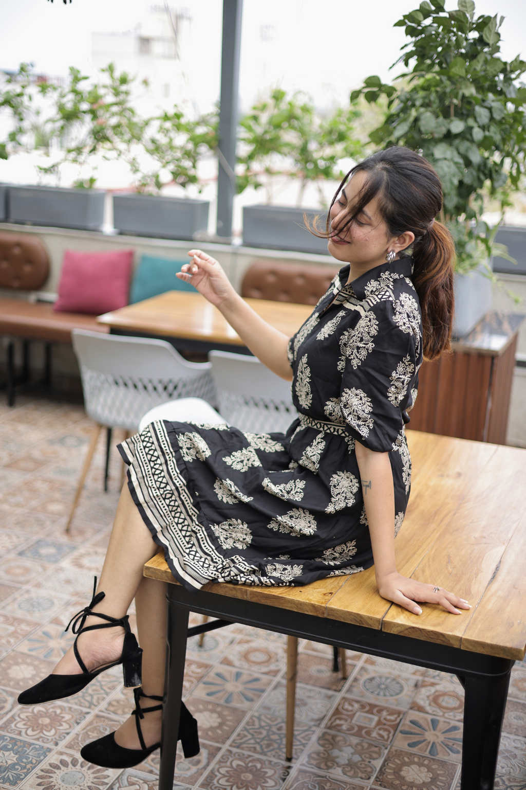 Radiant Rayon Casual Chic Dress