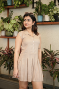 Elegant Muse Sleeveless Mini Dress