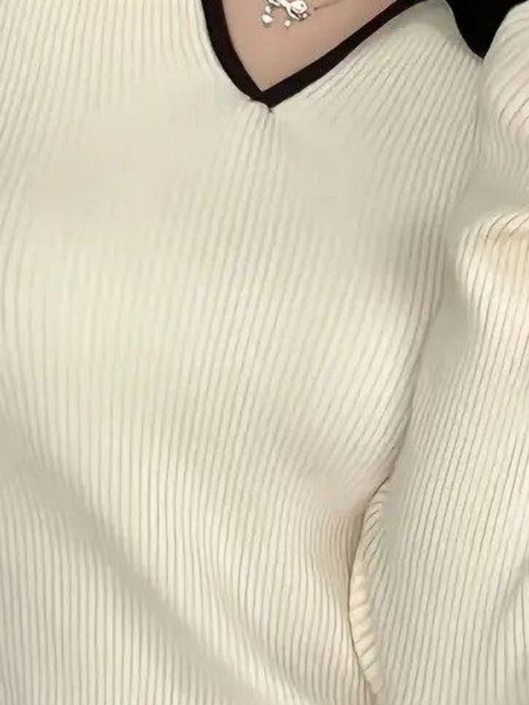 Classic Glow V-Neck Top