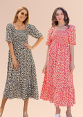 Classy Printed Maxi Dress Combo 3