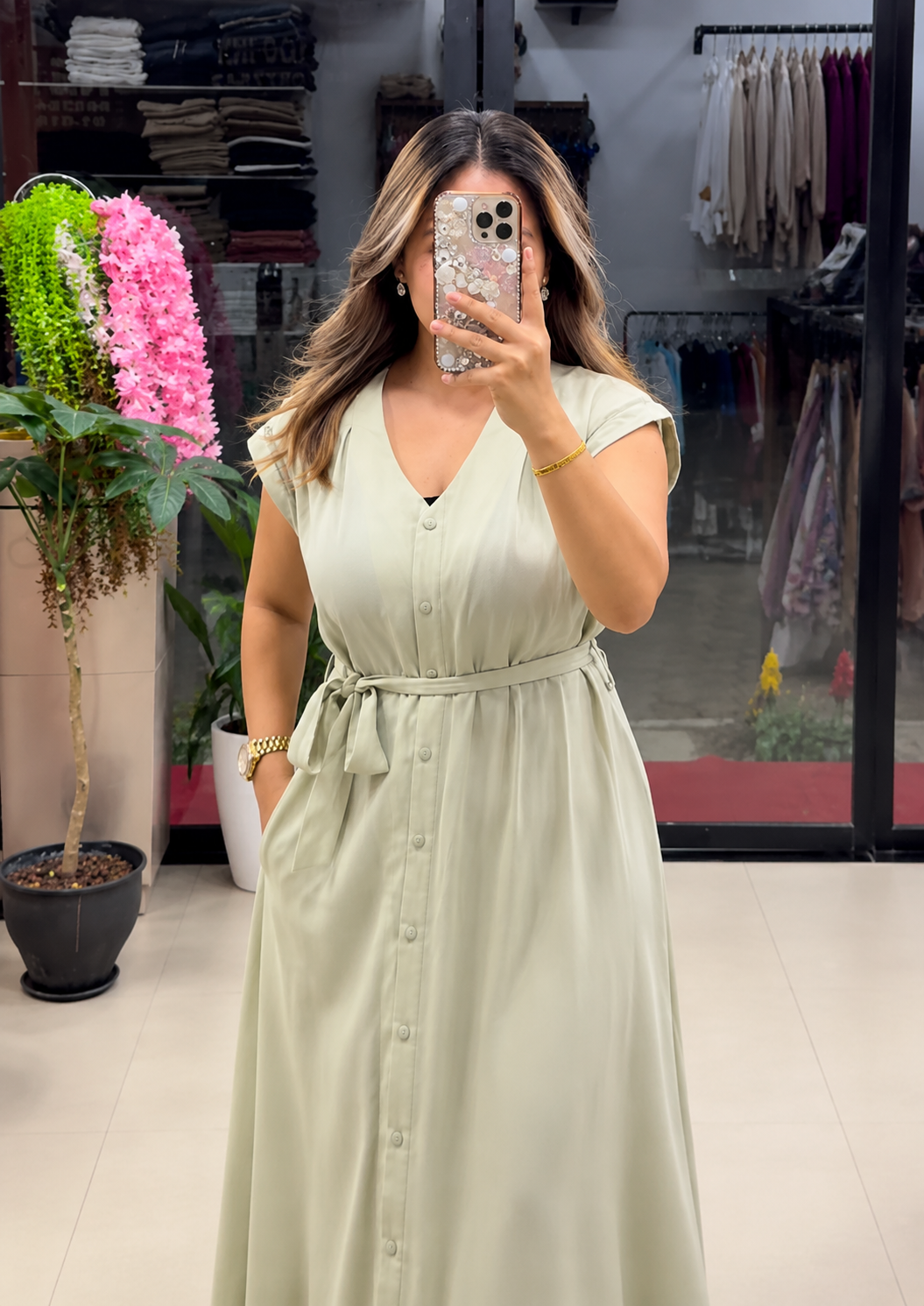 Pista Rayon Dress for Women