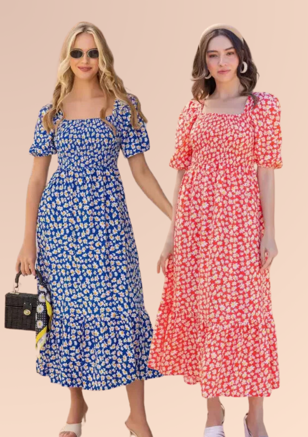 Classy Printed Maxi Dress Combo 5