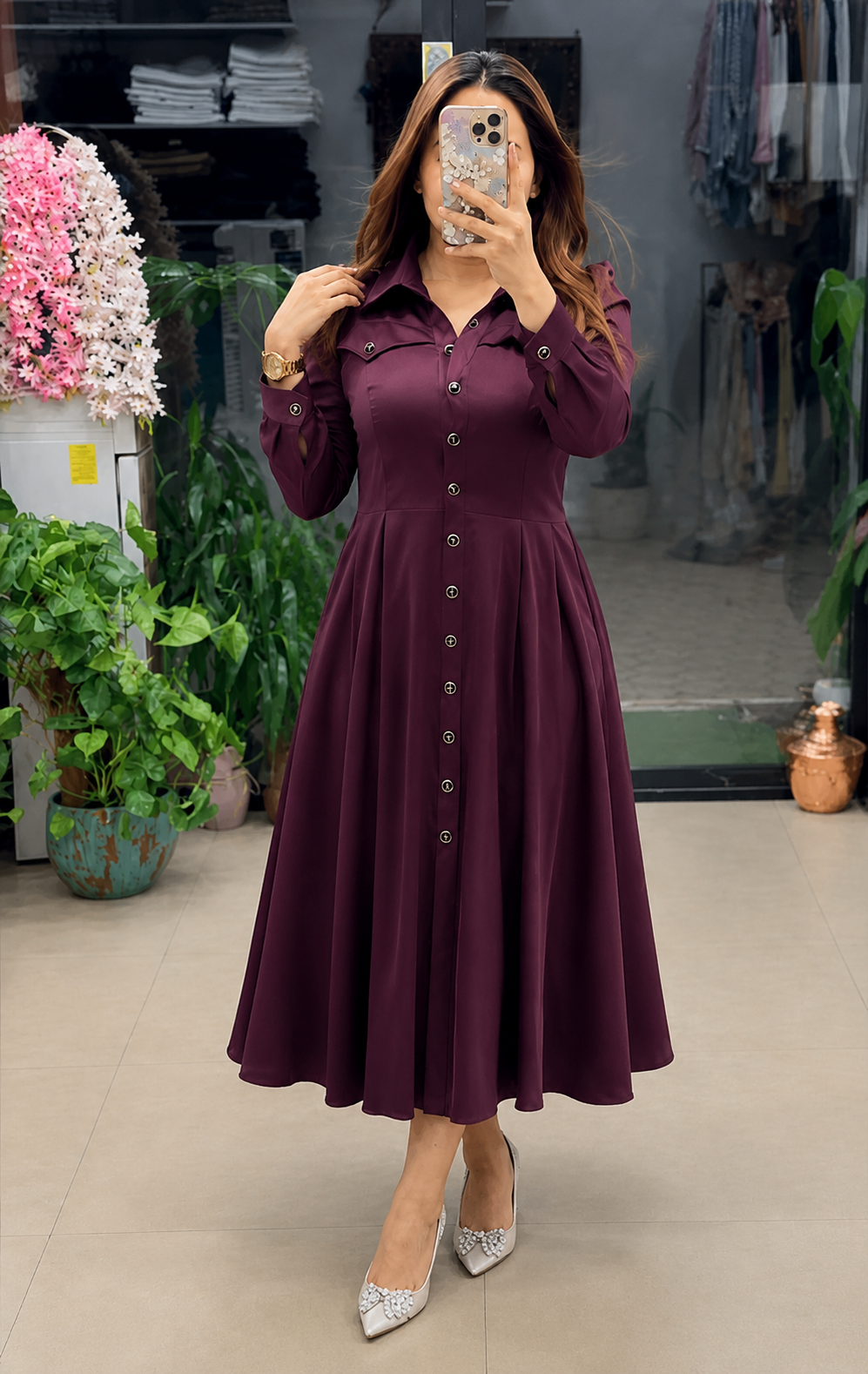 Women's Premium Rayon Printed Dress | Soft & Comfortable Casual Wear