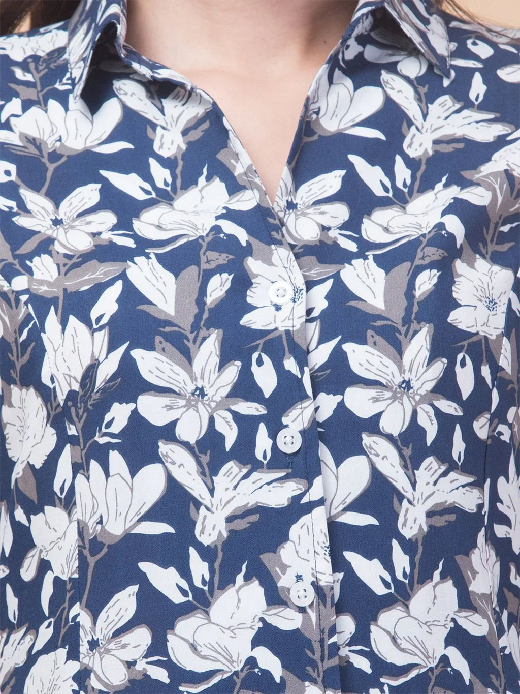 Classic Rayon Shirt Dress