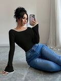 Midnight Muse Boat Neck Top